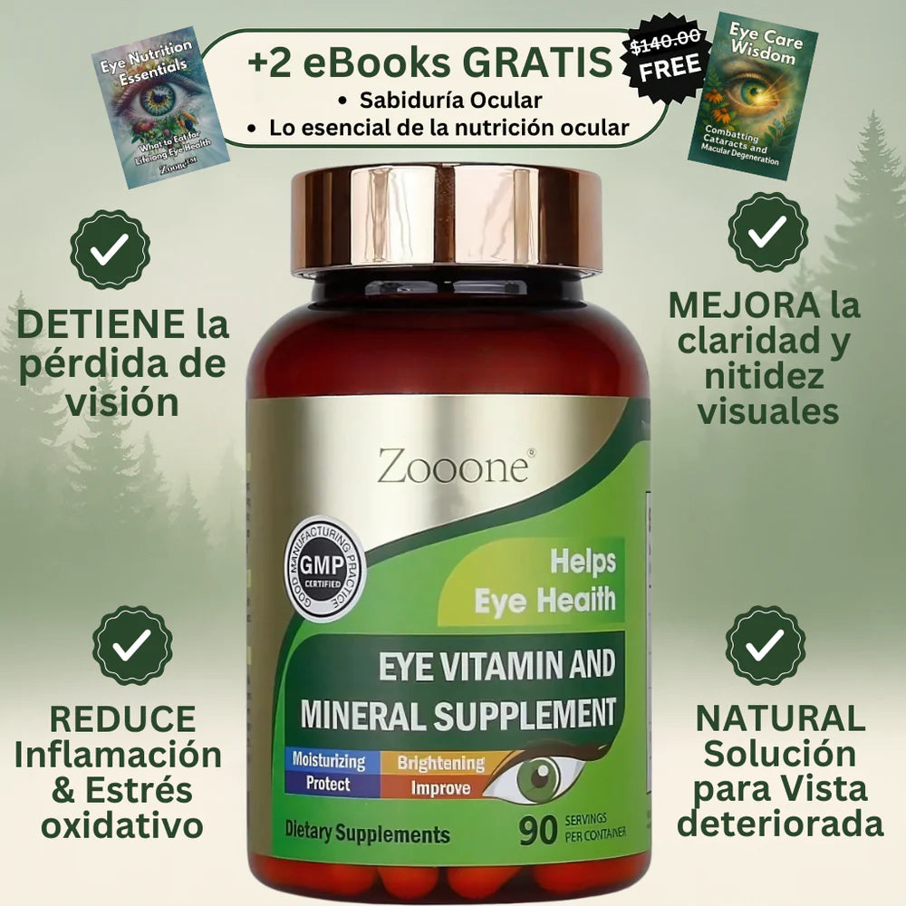 ZOOONE™ SUPLEMENTO DE LUTEÍNA PARA LOS OJOS